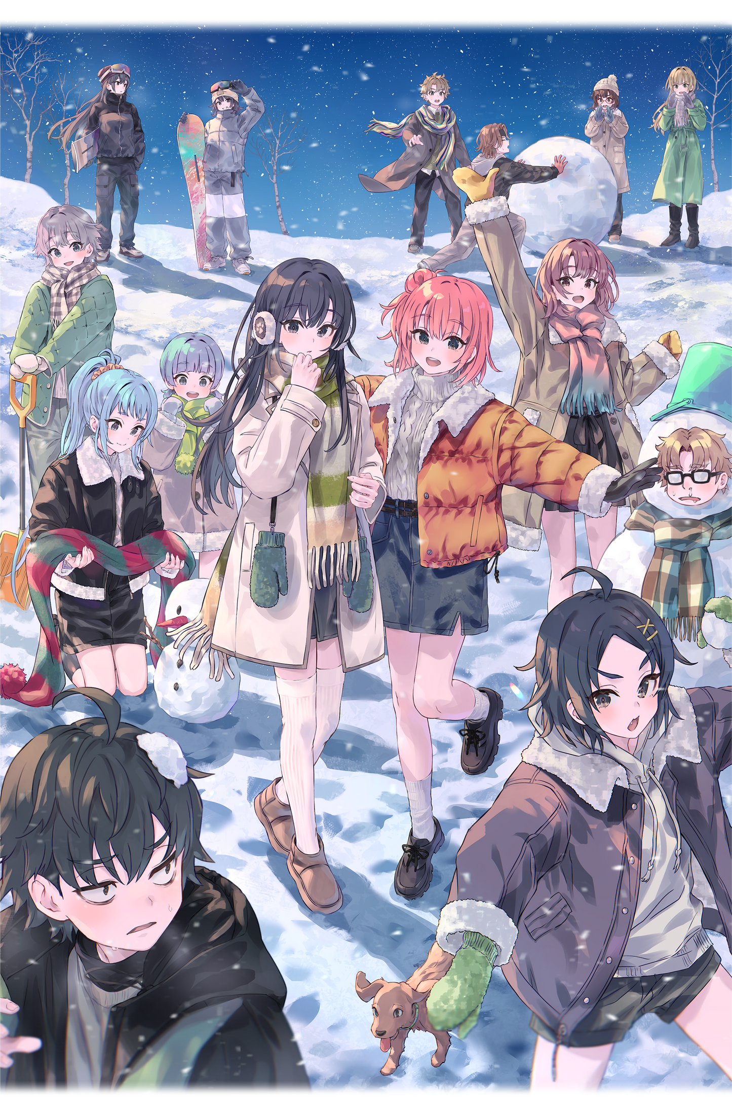 【C107受注/6000円以上購入で特典あり】B2タペストリー『SNOW HOLIDAY』【1/31(土)まで】