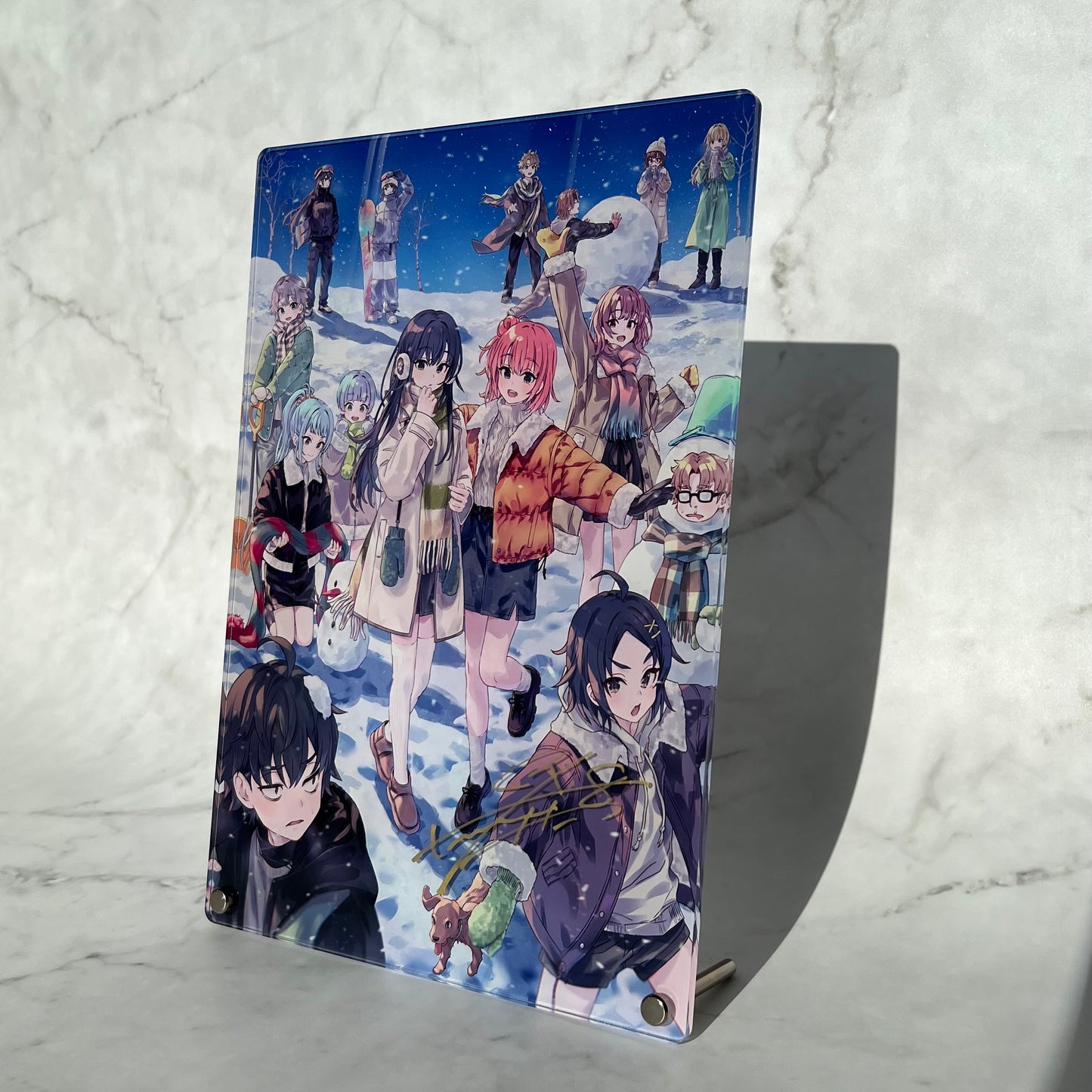 【C107受注/6000円以上購入で特典あり】アクリルボード『SNOW HOLIDAY』【1/31(土)まで】