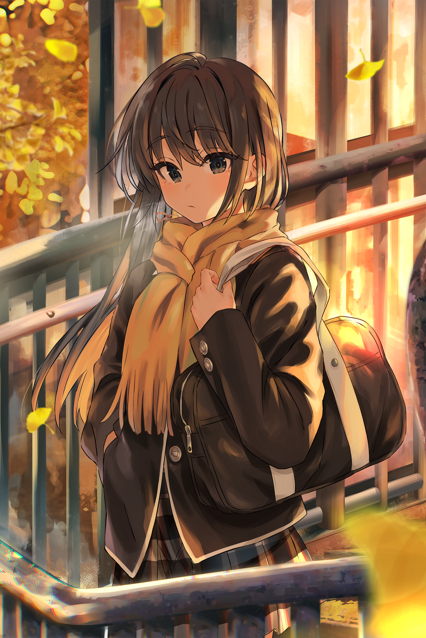 【C107受注/6000円以上購入で特典あり】B2タペストリー『イチョウ』【1/31(土)まで】