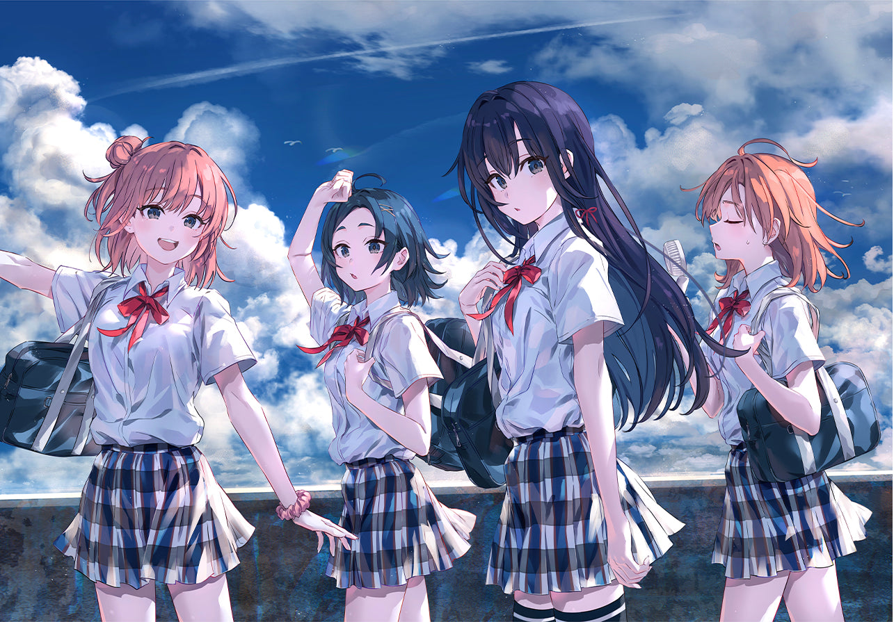 【C106受注/6000円以上購入で特典がつきます!】B2横タペストリー『雲の向こうは、いつも青空』【9/15(月)23:59まで】 (コピー)