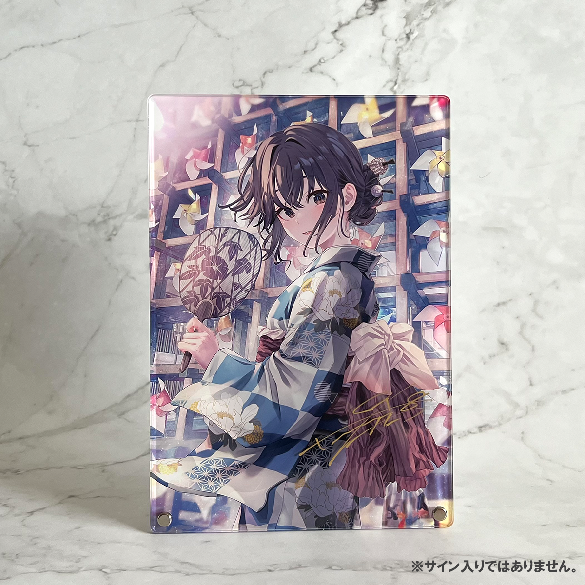 【C108受注/9/23(水)まで】アクリルボード『風誘う藍に』【6000円以上で特典あり】