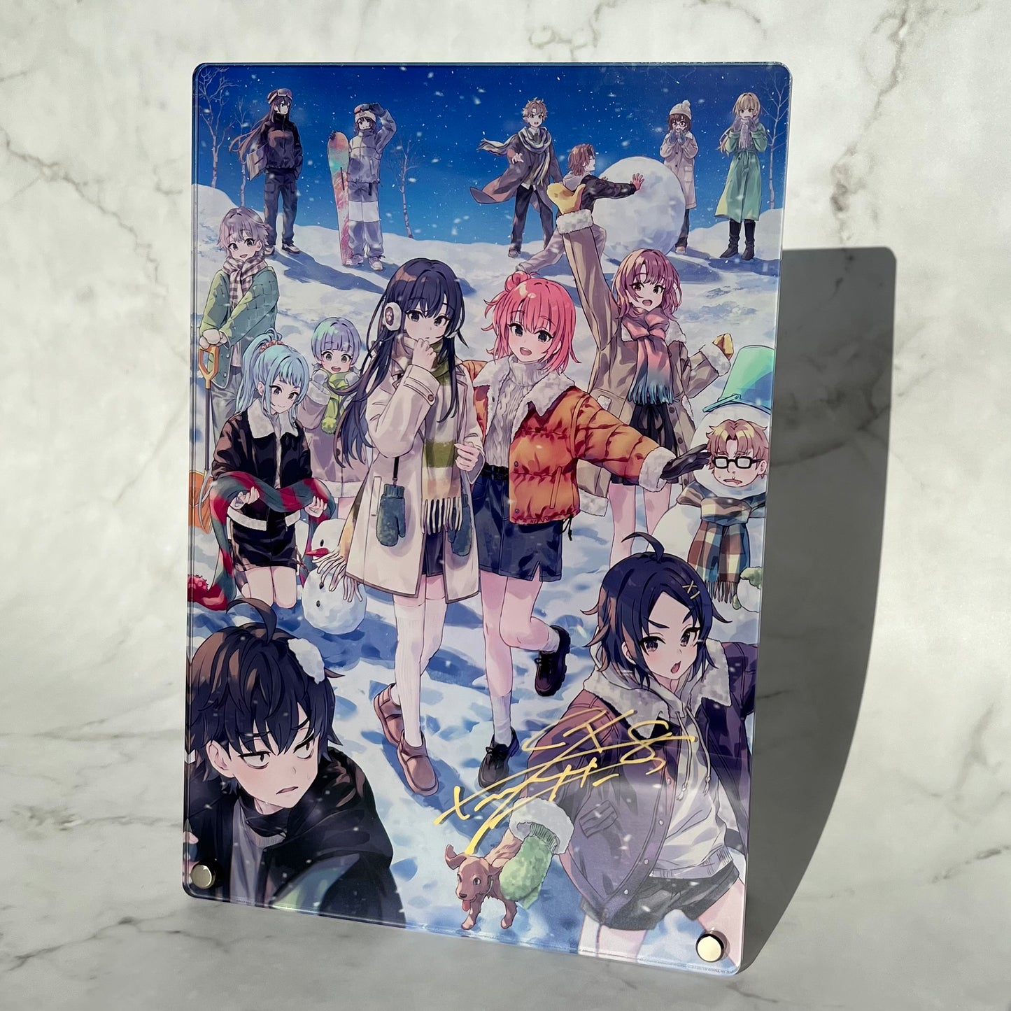 【C107受注/6000円以上購入で特典あり】アクリルボード『SNOW HOLIDAY』【1/31(土)まで】