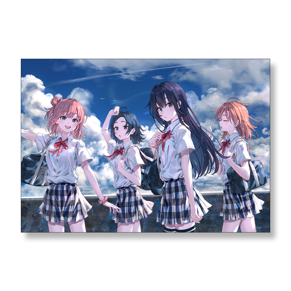 【C106受注/6000円以上購入で特典がつきます！】アクリルボード『雲の向こうは、いつも青空』【9/15(月)23:59まで】