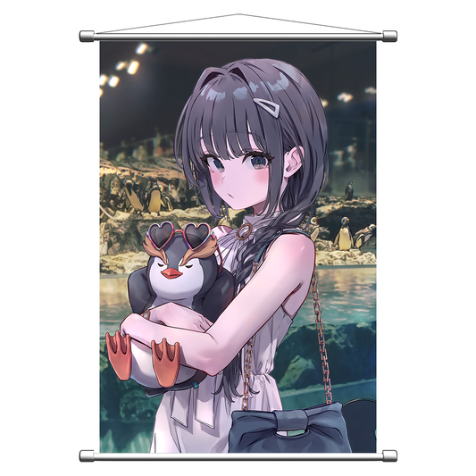 【C108受注/9/23(水)まで】B2タペストリー『水族館デート（雪乃）』【6000円以上で特典あり】