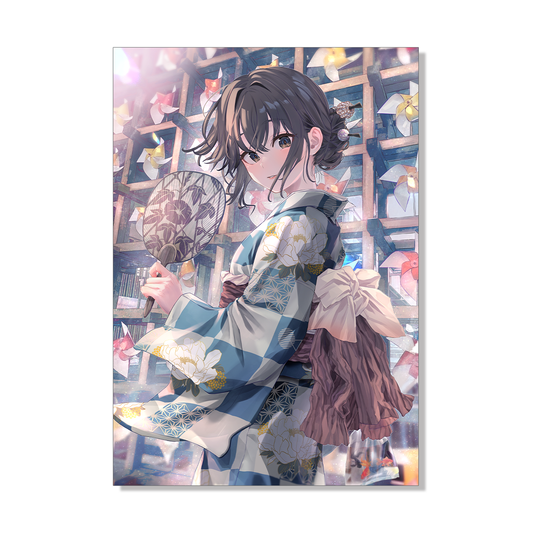 【C108受注/9/23(水)まで】アクリルボード『風誘う藍に』【6000円以上で特典あり】